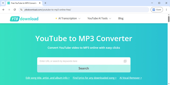 02 Alternativă la MP3Cow - YTBDownload