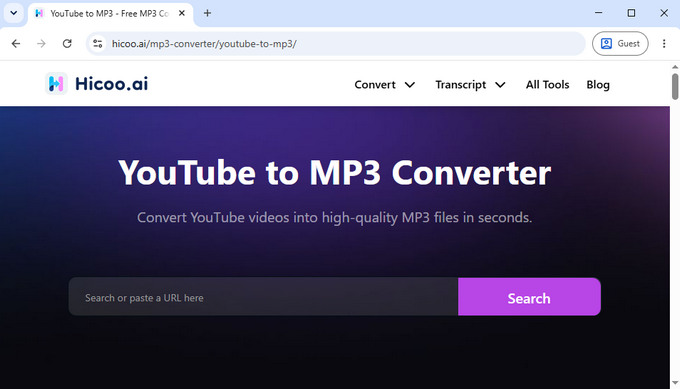 01 YouTube audio extractor