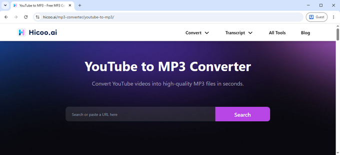 01 Converti i video di YouTube in MP3
