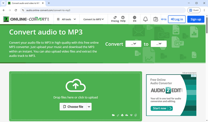 04 Convertitore gratuito da video a MP3