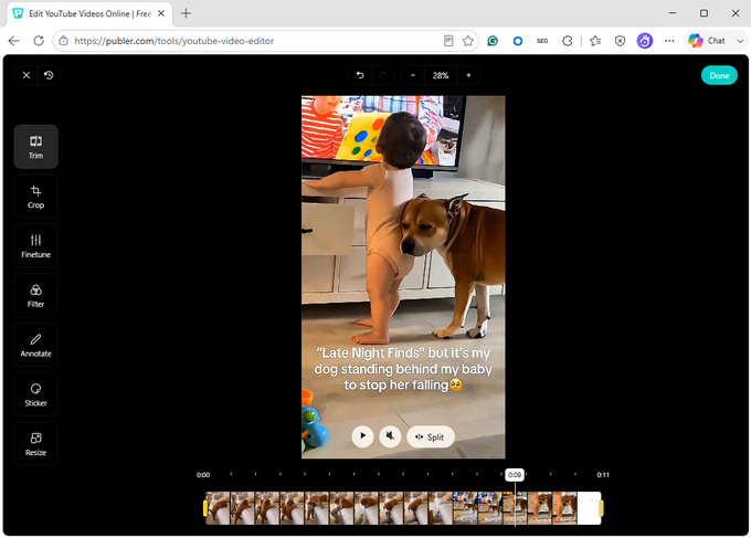 06 Publer quickly video editor