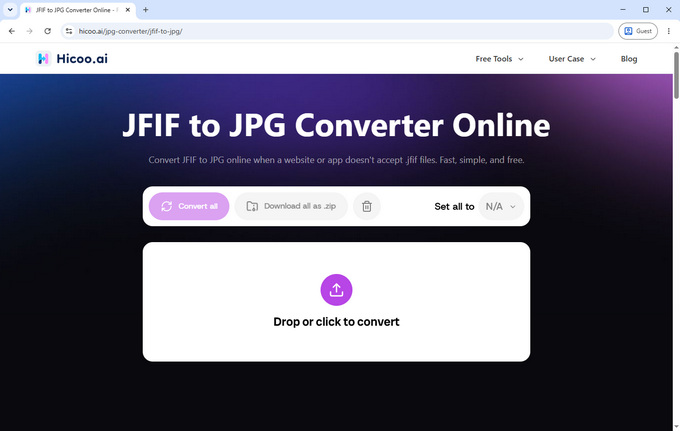 01 JFIF画像をアップロード