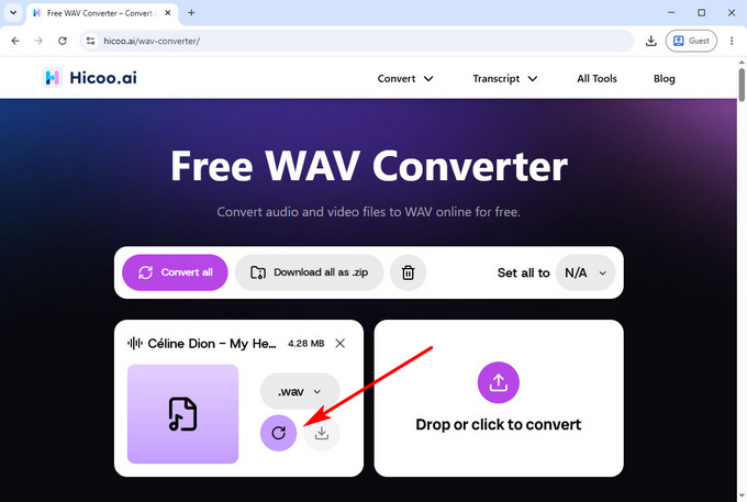 03 Converti MP3 in WAV