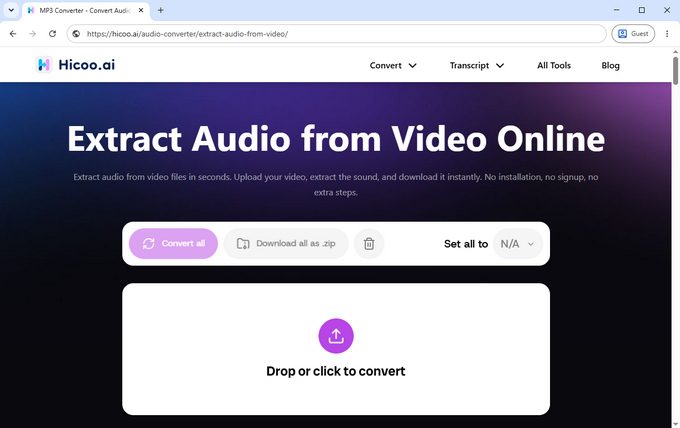 01 Upload your video file