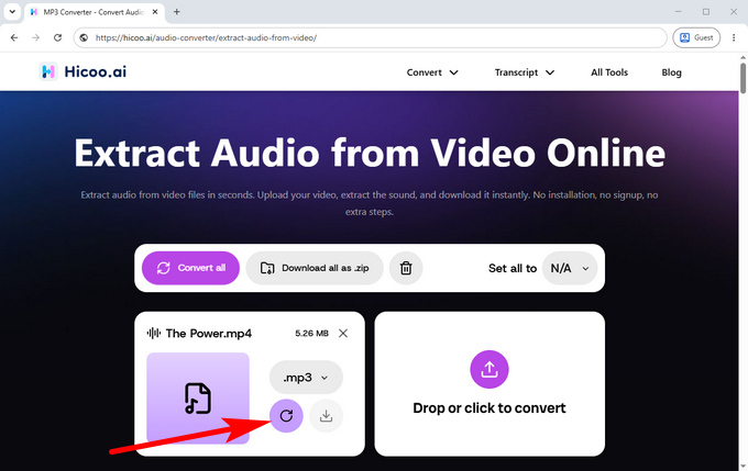 02 Extract audio from video