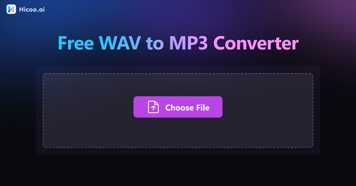 WAV to MP3 Converter – Convert WAV to MP3 Online for Free
